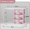 Sorbus 6 Drawers Dresser- Storage Unit with Steel Frame, Wood Top, Fabric Bins - for Bedroom, Closet, Office and more